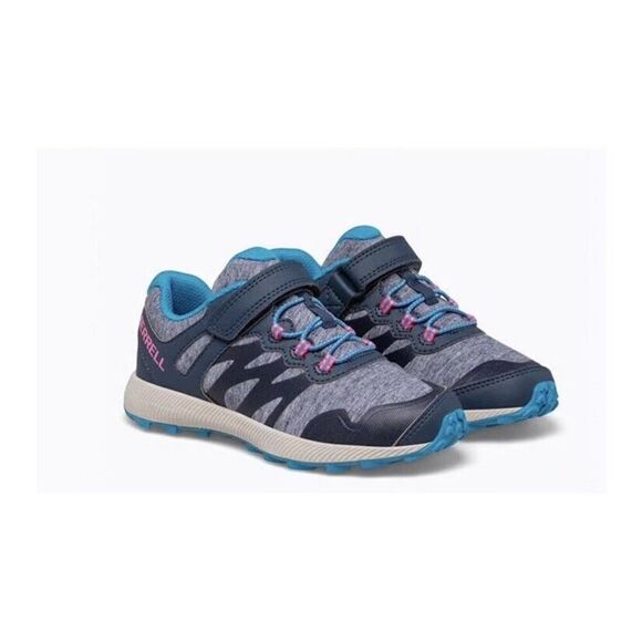 Merrell Other - Merrell Kids Girls 7 Nova 2 Running Sneakers Navy Heather Shoes (women’s 9)
